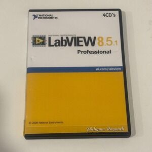 National Instruments LabVIEW 8.5.1 Professional Software 4 CD Set